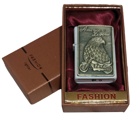 Запальничка в подарунковій коробці 'American Legend' (гостре полум'я) D228 D228 фото