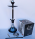 Високий чорний кальян Hookah з ребристою шахтою &mdash; 67 см H3217 H3217 Black фото 2
