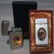 Газова запальничка миготлива 🚨 в подарунковій упаковці 🎁 Орел Джонсон   🦅 Lighter D406-9 D406-9 фото