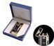 USB зажигалка с двумя перекрестными молниями (Электроимпульсная) №4778 1137143763 фото