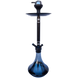 Високий чорний кальян Hookah з ребристою шахтою &mdash; 67 см H3217 H3217 Black фото 1