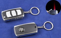 Запальничка-брелок ключ від авто Audi (Турбо полум'я) №4123-3 708005880 фото