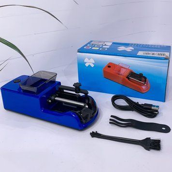Автоматична електрична машинка для набивання сигарет HL-673 Blue HL-673-Blue фото