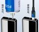 Дуговая электроимпульсная USB - Газовая зажигалка 2в1 ⚡️🚀 (индикатор заряда🔋) HL-421 Black-ice HL-421-Black-ice фото 6