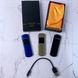 USB ⚡️ Зажигалка FASHION в подарочной упаковке (Спираль накаливания) USB-97 blue USB-97 blue фото 2