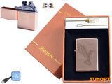 Електроімпульсна запальничка HONGLU Eagle (USB) №4777-2 4777-2 фото