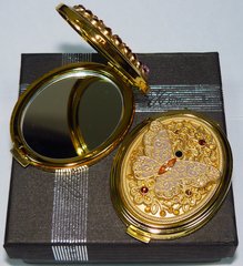 Дзеркальце двостороннє у подарунковій упаковці Австрія №6960-T70G-5 6960-T70G-5 фото