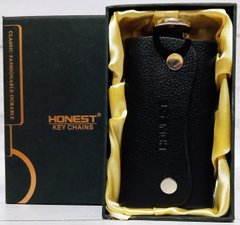 Ключниця брелок HONEST з екошкіри в подарунковій коробці 🎁 D468 D468 фото