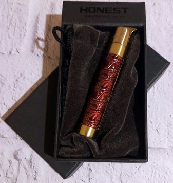 Зажигалка газовая HONEST подарочная 🎁 (обычное пламя🔥) D513 D513 фото