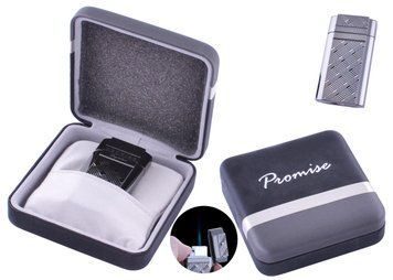 Запальничка подарункова Promise (Гостре полум'я) №3526 Black №3526 Black фото