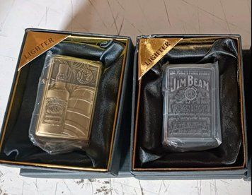 Запальничка подарункова Jim Beam LIGHTER (Турбо полум'я 🚀) D196 D196 фото