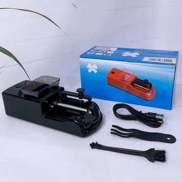 Автоматична електрична машинка для набивання сигарет HL-673 Black HL-673-Black фото