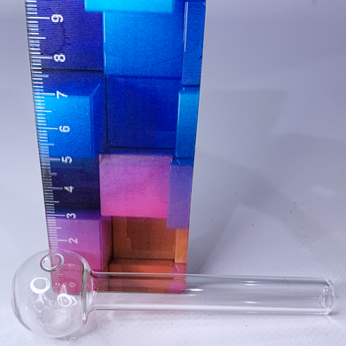 Классическая стеклянная трубка Oil Pipe (10 см) DK-5 DK-5 фото