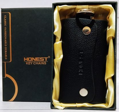 Ключниця брелок HONEST з екошкіри в подарунковій коробці 🎁 D468 D468 фото