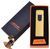 USB запальничка в подарунковій упаковці Lighter (Спіраль розжарювання) №HL-49 Gold 955742967 фото