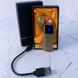 USB ⚡️ Зажигалка FASHION в подарочной упаковке (Спираль накаливания) USB-97 Gold USB-97 Gold фото 1