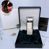 🔹 Газовая зажигалка ZORRO (подарочная упаковка, slim дизайн) HL-858 Black HL-858 Black фото