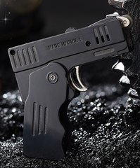 Зажигалка Пистолет 🔫 (2 режима пламени острое + обычное) Transformers Lighter Gun HL-500 Black HL-500-black фото
