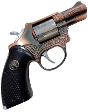 Зажигалка газовая Пистолет Револьвер "SWORDFISH" (Острое пламя🚀) D349 D349 фото