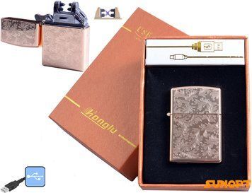 Электроимпульсная зажигалка HONGLU (USB) №4777-3 4777-3 фото