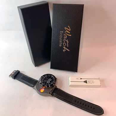 Многофункциональные наручные часы с встроенной зажигалкой 🔥🕑 HL-666 Black HL-666 Black фото