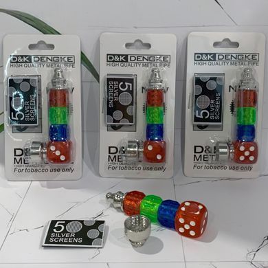 Металлическая трубка D&K DENGKE DK8376 с комплектом сеточек DK8376 фото