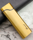 Креативна запальничка вітрозахисна в подарунковій коробці 🎁BROAD (Турбо полум'я🚀) HL-401 Gold HL-401-Gold фото 2