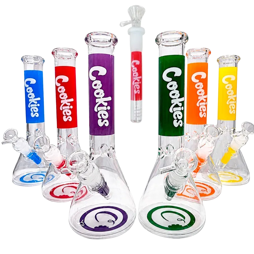 Стеклянный бонг Cookies 25 см