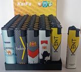 Запальнички пластикові "KaiFa" Бренди сигарет 🚬 (турбо полум'я 🚀) 527-3 527-3 фото