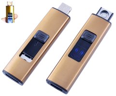 USB зажигалка Украина №HL-144 Gold 1198817745 фото