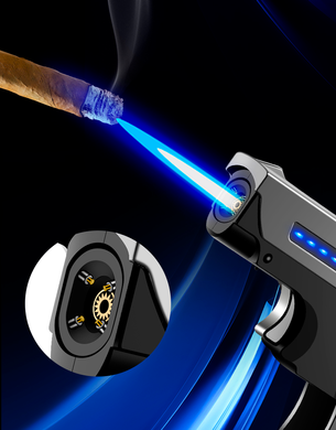 Дугова електроімпульсна USB - Газова запальничка 2в1 ⚡️🚀 Трансформер (індикатор заряду🔋) HL-429 HL-429 фото