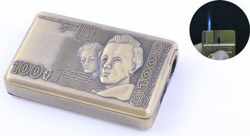 Газова запальничка слайдер (остроое полум'я) №2520 №2520 фото