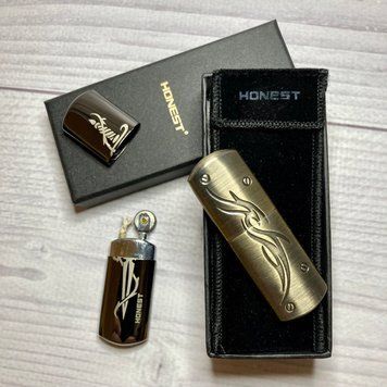 Зажигалка подарочная HONEST (Бензиновая) BLADE D-18-3 D-18-3 фото