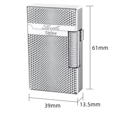 Подарочная газовая зажигалка HL-845 Silver HL-845 Silver фото