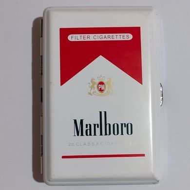 Багатофункціональна запальничка у вигляді пачки Marlboro + портсигар D635 D635 фото