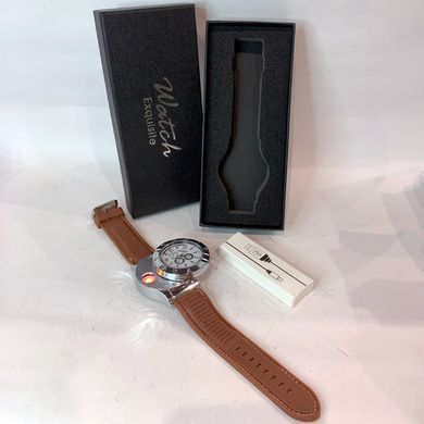 Многофункциональные наручные часы с встроенной зажигалкой 🔥🕑 HL-666 Brown HL-666 Brown фото