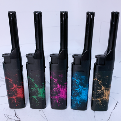 Кухонная зажигалка для плиты и камина Абстракция дым (600шт/ящ) QL-919-5 QL-919-5 фото