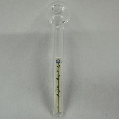 Курительная трубка из боросиликатного стекла Oil Pipe 15см HL-748 HL-748 фото