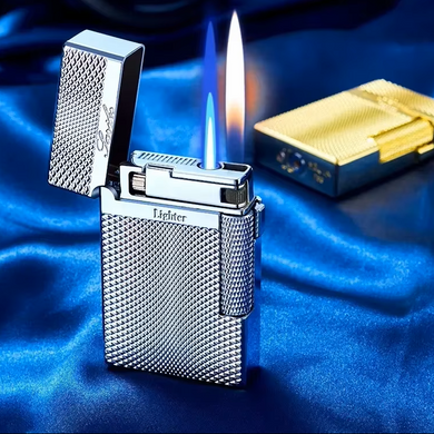 Подарочная газовая зажигалка HL-845 Silver HL-845 Silver фото