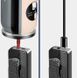 Дугова електроімпульсна USB - Газова запальничка 2в1 ⚡️🚀 Трансформер (індикатор заряду🔋) HL-429 HL-429 фото 11