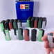 Газові запальнички "KKK Lighter"  метал (турбо полум'я 🚀) 11001-1 / 129-1 1001-1 / 129-1 фото 2