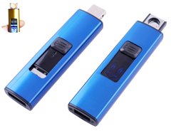 USB зажигалка Украина №HL-144 Blue 1198817746 фото