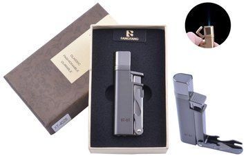 Запальничка подарункова FANG-FANG (Гостре полум'я, Відкривачка) №4026 Black 708006145 фото