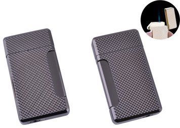 Запальничка кишенькова Polion (Гостре полум'я) №4921 Black 4921-Black фото