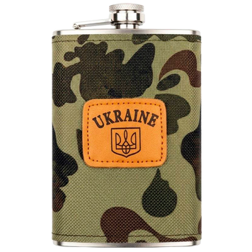 Фляга із харчової нержавіючої сталі Камуфляж (9oZ) MC-9 MC-9 фото