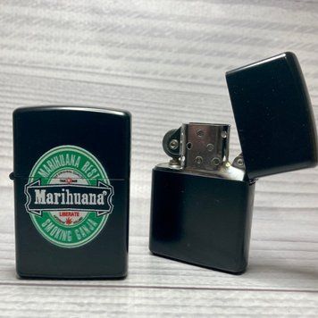 Запальничка бензинова STAR Marihuana 8905-3 8905-3 фото