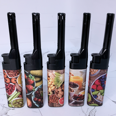 Кухонная зажигалка для плиты и камина Ассорти (600шт/ящ) QL-919-6 QL-919-6 фото