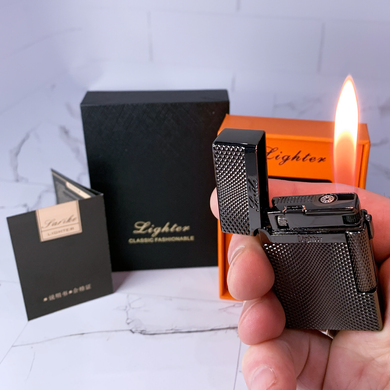 Подарочная газовая зажигалка HL-845 Black HL-845 Black фото