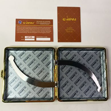 Портсигар в подарунковій упаковці GVIPAI (Шкіра, 20 шт) XT-4979-4 XT-4979-4- фото