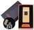 USB зажигалка в подарочной упаковке Lighter (Спираль накаливания) №HL-7 Gold 955742889 фото